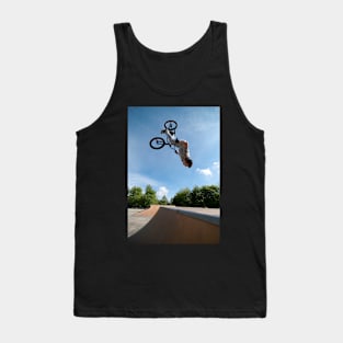 BMX Bike Stunt Back Flip Tank Top